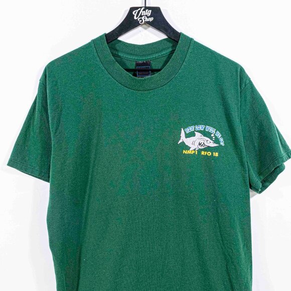 Chemical Decon Marine Ocean T-Shirt Large Y2K Fish Sea - Picture 3 of 8